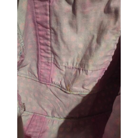 Vtg 80s 90s Esprit Floral Weekend Duffel Tote Bag Large Double Shoulder Strap - Picture 8 of 12